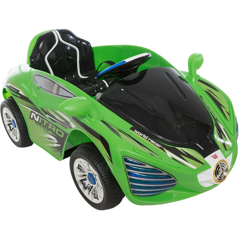 6V Ride On Hyper Rev in Green, Battery Powered