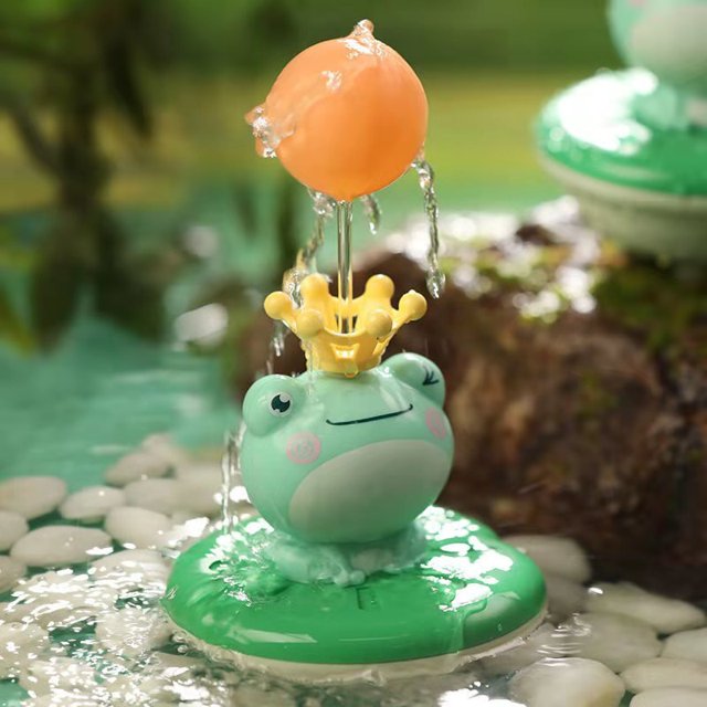 Baby Bath Toy Cartoon Animal Frog Sprinkler for Kids Water Toys Kid Swimming Bathroom Bath Animals Water Games heqiyong LED