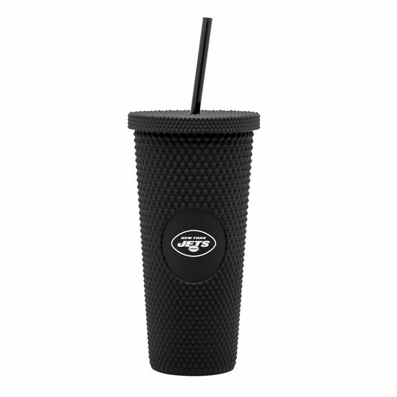 New York Jets 24oz. Logo Studded Tumbler