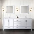 thumbnail image 2 of Dark Grey Double Bathroom Vanity 80 in. Wide, Soft Close Drawers / Faucet Set and Scratch-Resistant Top, 2 of 3
