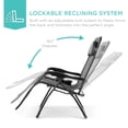 Best Choice Products Oversized Zero Gravity Chair, Folding Outdoor