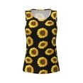 thumbnail image 4 of Haiem Sunflower (2) Workout Tank Tops for Women, Athletic Sports Slim-Fit Tank Tops, Compression Sleeveless Dry Fit Shirts,Athletic Shirt-, 4 of 9