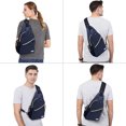 thumbnail image 2 of KAWELL Sling Backpack, Multipurpose Crossbody Shoulder Bag Travel Hiking Daypack, 2 of 6