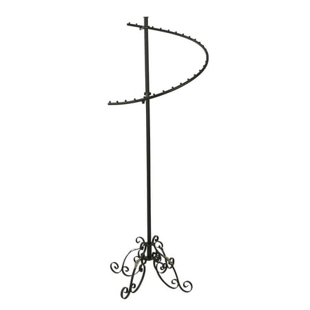 SSWBasics Round Clothing Rack - Spiral Clothing Rack for Boutiques - 29 Ball Vintage Retail Clothing & Garment Racks - Perfect for Displaying Apparel in Shops