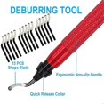 thumbnail image 1 of Premium Deburring Tool with 15 High Rotary Blades for Metal Deburring Tools, 3D Printing Burr Removal Reamer Tool, 1 of 4
