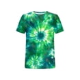 thumbnail image 5 of DIOAZUD Tie Dye T Shirts for Men Loose Fit Casual Crewneck Shirt Big and Tall Fashion Printed Tees Beach Vacation Tee, 5 of 6