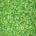 thumbnail image 2 of Miyuki Delica Seed Beads – Size 11/0 (1.6 mm), DB2376, Fancy Celery-Lined, 7.2 g, Approx. 1440 Beads, 2 of 7