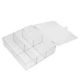 thumbnail image 3 of BRIGHTFUFU Organizador de maquillaje transparente Caja para el organizador de perfume de almacenamiento de mesa de tocador para la caja de maquillaje de mujeres Organizador de cuidado de la piel, 3 of 7