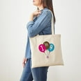thumbnail image 4 of CafePress - 4Th Birthday I'm 4 Tote Bag - Unisex Canvas Tote Bag, Beige, 1-Piece, 4 of 7