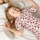 thumbnail image 5 of Balery Red Birds Conjunto de Pijama Infantil de Manga Corta con Estampado – Ropa de Dormir de Algodón Suave-Small, 5 of 6