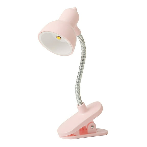 Mini Clip-On Warm Light Desk Lamp - Adjustable Brightness, Eye-Caring - for Study/Reading, Dorm/Bedside, Portable & Energy-Efficient