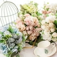 thumbnail image 1 of SPRING PARK 1 Bouquet Artificial Rose Bouquet Silk Fake Flowers Leaf Wedding Party Home Decor, 1 of 7