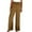 Khaki, variant on cfhntfmh Pants for Women Smocked Waisted Baggy Boho Palazzo Pants Casual Wide Leg Long Lounge Trousers Fall Outfits for Women