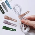 thumbnail image 3 of Multifunctional Silicone Cable Ties - with Locking Buckles, Elastic, Reusable, Travel Size, for Managing Phone/Charger Cords, 3 of 3