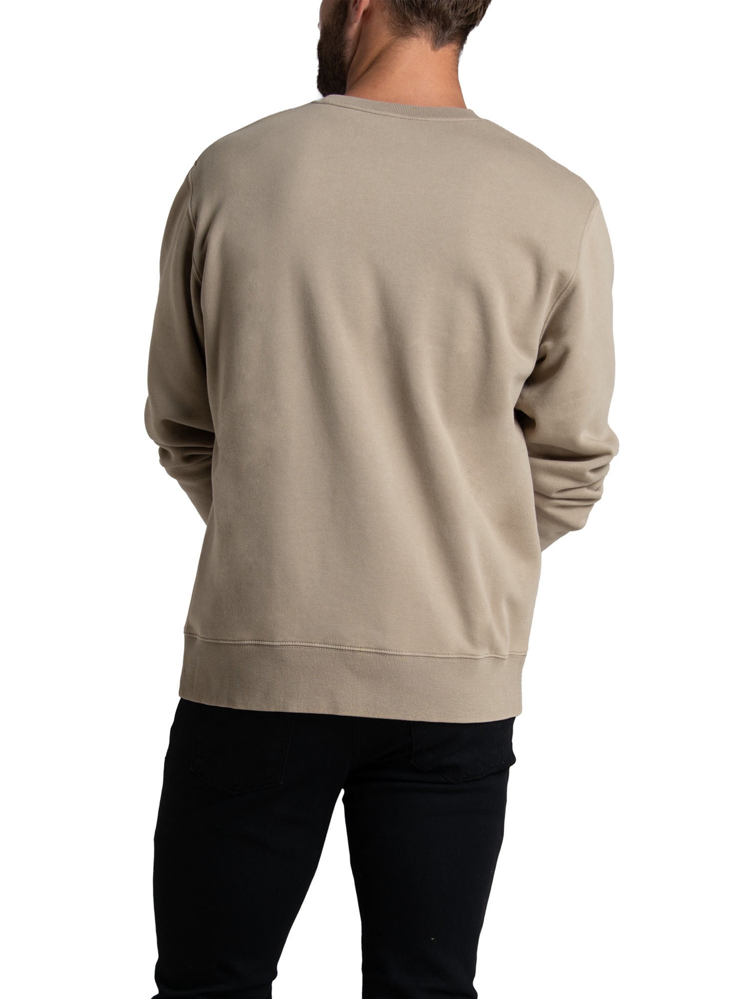 Fruit of the Loom Men's Ultra-Soft Garment Dyed Crew Sweatshirt, Sizes S - 2XL