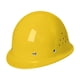 thumbnail image 1 of Casco de protección laboral, casco de construcción universal engrosado para adultos Amarillo, 1 of 9