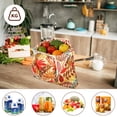thumbnail image 3 of Tzdxfgl Reusable Shopping Bags with Handle 6 pack, Large Foldable Waterproof Grocery Tote Bags, Multicolor, 3 of 9