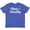 Vintage Royal Blue, variant on Inktastic Ringbearer Ring Security White Text Youth T-Shirt