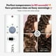 thumbnail image 5 of Rizador de pelo de cerámica VODANA Professional GlamWave, rizos naturales duraderos, calor instantáneo, rizador de pelo, disponible en EE. UU. (4 cm, blanco), 5 of 5