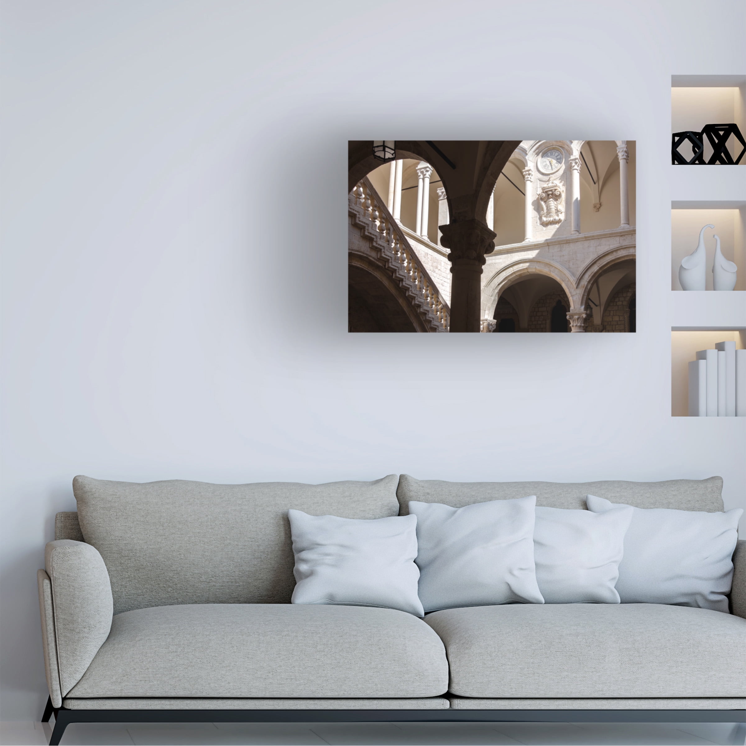 Laura DeNardo 'Inviting Dubrovnik Croatia' Canvas Art