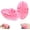 Pink, variant on 2 Pack Upgrade TPE Meridian Massage Brush, Full Body Acupoint Massager Glove for Belly, Scalp, Arms Legs, SPA Relaxation Massage Tool for Home & Beauty Salon (Clear)