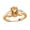 Citrine, variant on Yellow Citrine Ring for Women 14K Yellow Gold Plated 925 Sterling Silver Zircon Birthstone Jewelry Ct 1 Size 5 Birthday Christmas Gifts for Women