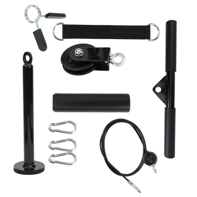 Conjunto de equipos de fitness para hacer uno mismo, sistema de poleas para hacer uno mismo, conjunto de equipos de fitness para hacer uno mismo, logre más