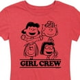 thumbnail image 3 of Peanuts - Girl Crew - Women's Short Sleeve Graphic T-Shirt, 3 of 6