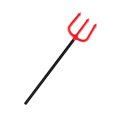 thumbnail image 1 of HHBEAUTY Devil Pitchfork Prop, Red Pitchfork Black Rods Devil Pitchfork Halloween Accessories with Adjustable Handle, Wizard Staff Cane Halloween Prop, 1 of 6