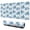 Wolf Winter Forest, variant on 31.5x15.7 Inch Gaming Mouse Pad, Non-Slip Stitched Rubber Desk Mat for Desktop & Laptop,Wolf Geometric Gray Pattern