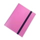 thumbnail image 4 of Carpeta de tarjetas coleccionables, hojas de doble cara con correa elástica Rosa, 4 of 9
