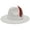 White, variant on Classic Fedora Hats for Men  Women Wide Brim Felt Hat Panama Dress Manhatta Fedora Hat with Feather Band Black Gentleman Hat