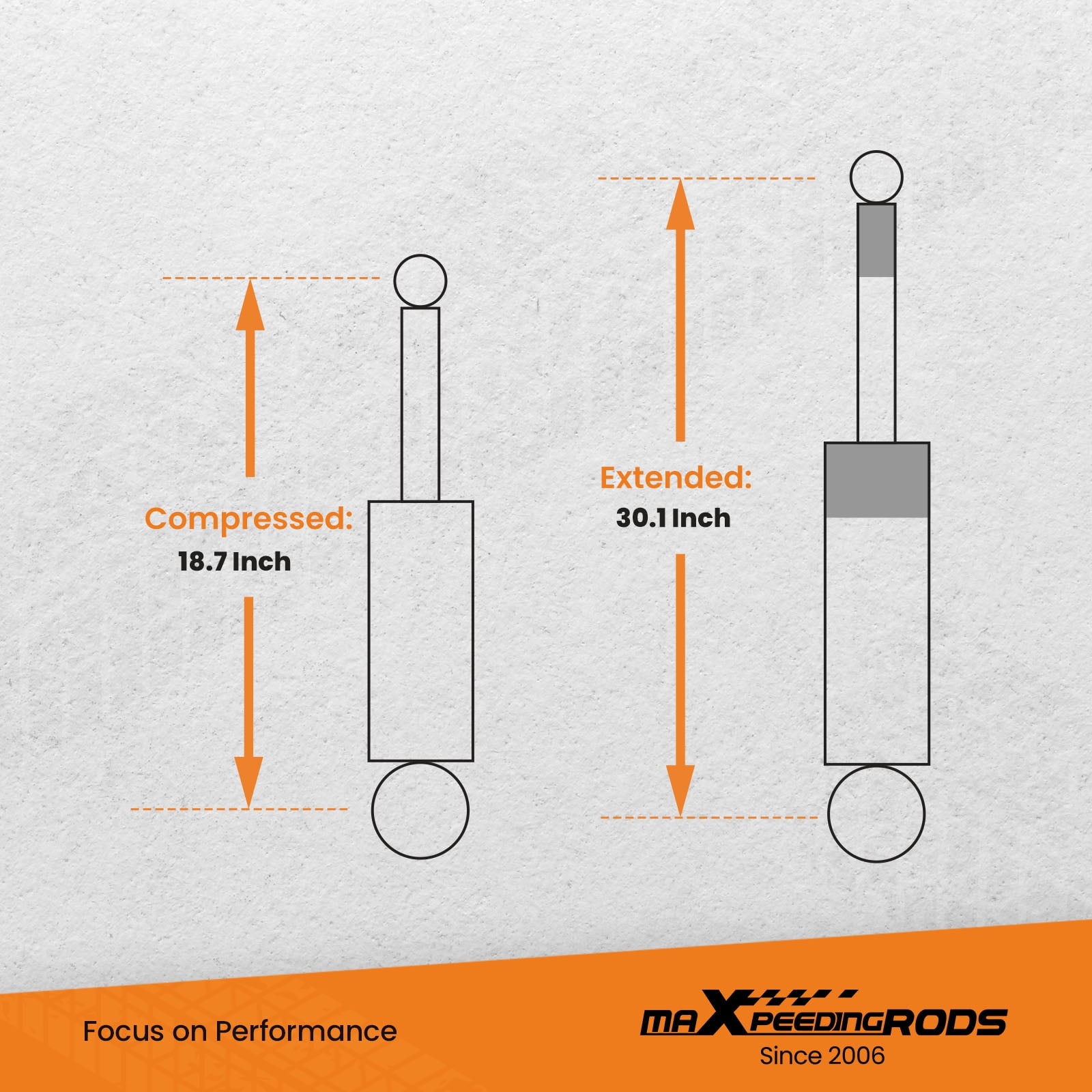 maXpeedingrods 2” Leveling Lift Kit w/Shocks for Ford F-150 2WD/4WD 2009-2020