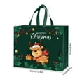 thumbnail image 2 of Christmas Gift Bag Non-woven Fabric Reusable Holiday Gift Wrap Large Capacity Eco-friendly Durable Shopping Bag, 2 of 7
