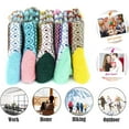 thumbnail image 2 of 5 Pack Womens Warm Socks Winter Thick Knitted Wool Crew Casual Socks Gift, 2 of 6