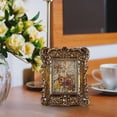 thumbnail image 2 of European Style Photo Frame, Picture Display Holder Collection Tabletop Wall Mounted Baroque Resin Picture Frame for Hallway Party Home Decor, 2 of 6