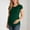 Green, variant on Avirosel Women's Maternity Tops Short Sleeve Round Neck Front Pleat Peplum Tunic, Soft Stretchy Pregnancy Shirts for Daily Casual Outdoor Maternity Wear