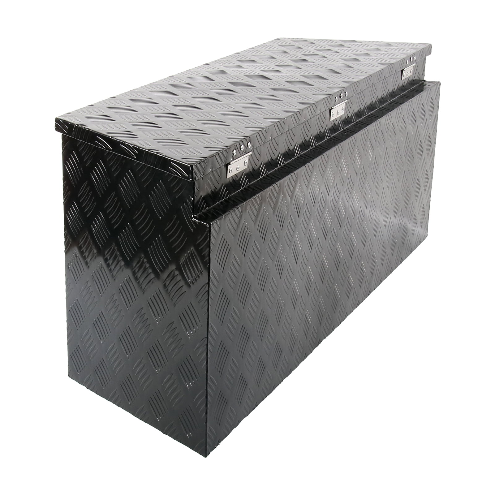 Trailer Tongue Tool Box Lockable Aluminum Truck Bed Storage 49" x 15" x 18.5"