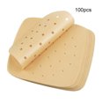 thumbnail image 3 of 100 piezas de papel de aceite de silicona color natural perforado Buncake papel para hornear (B) Ndcxsfigh Nuevos Originales, 3 of 9