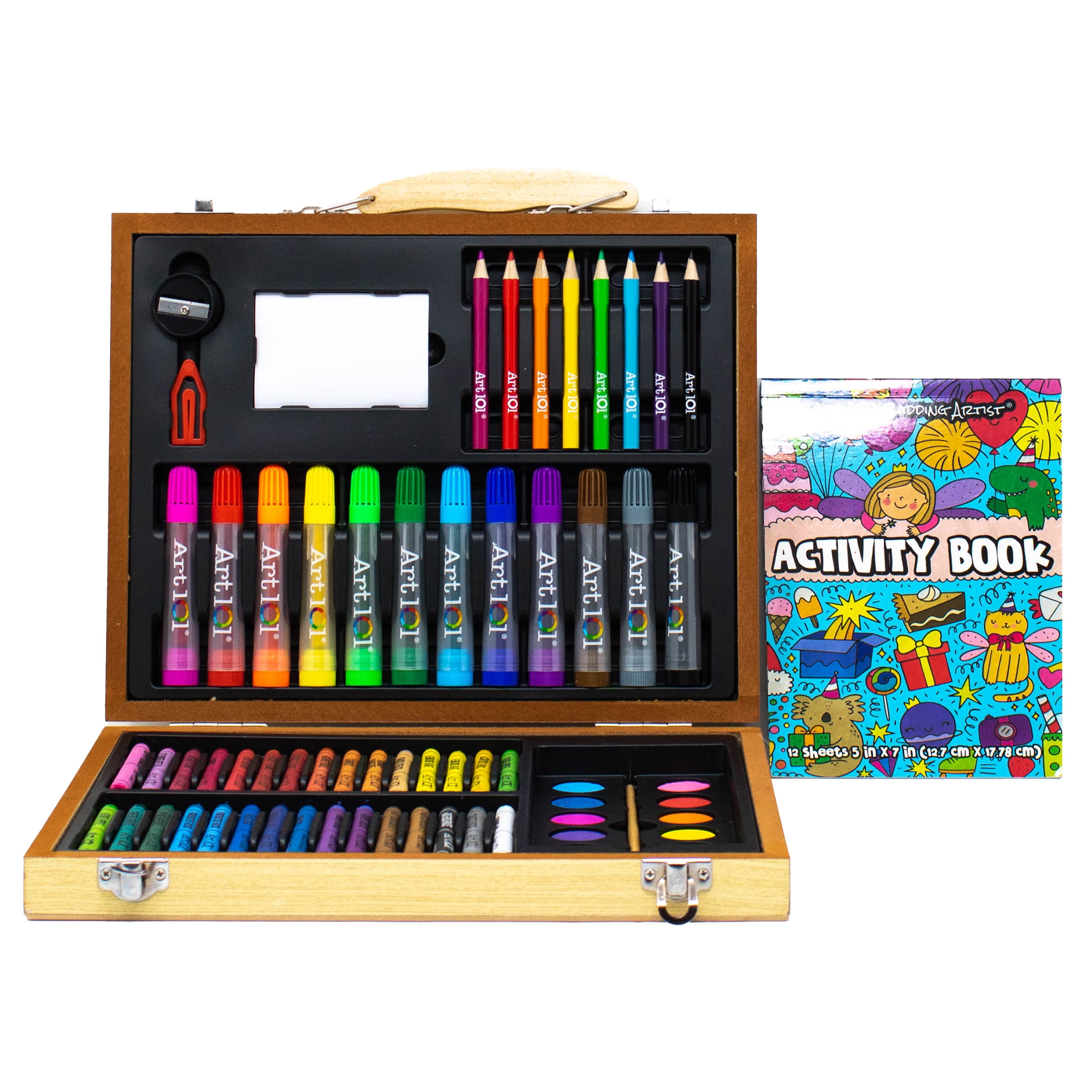 Art 101 Budding Artist Kit, Coloring Set, 138 Pieces, for Child