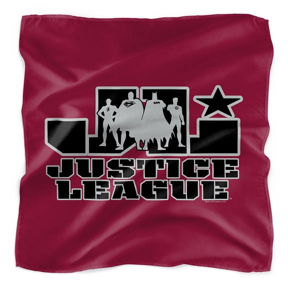 Justice League JLA Logo Bandana (21 in x 21 in)