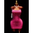 thumbnail image 3 of Multicolor Sexy Backless Sequin Mini Slip Dress For Party Cocktail Clubwear, 3 of 8