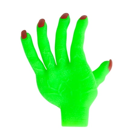 Adult's Green Zombie Glove Hand Undead Monster Halloween Costume Accessory