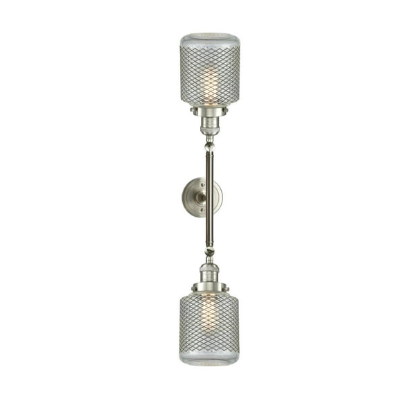 Innovations Lighting 208L Stanton Stanton 2 Light 25" Wide Bathroom Vanity Light - Nickel