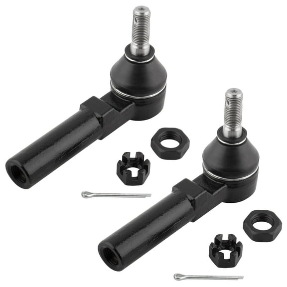 BOXI Qty(2) Front Outer Tie Rod End Links Fit for Buick Electra 1985-1989 | Lesabre 1986-1999 | for Cadillac Deville 1985-1993 | for Oldsmobile 98 1985-1996 | for Pontiac Bonneville 1987-1999| ES2261