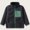 Black, variant on PiGOGI Kids Fashion Long Sleeve Zip Coat with Pockets Warm Casual Outerwear for Boys and Girls School Travel Party Purple 14-15 Years