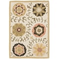 thumbnail image 3 of SAFAVIEH Blossom Allycia Floral Flowers Wool Area Rug, Ivory/Multi, 2' x 3', 3 of 10