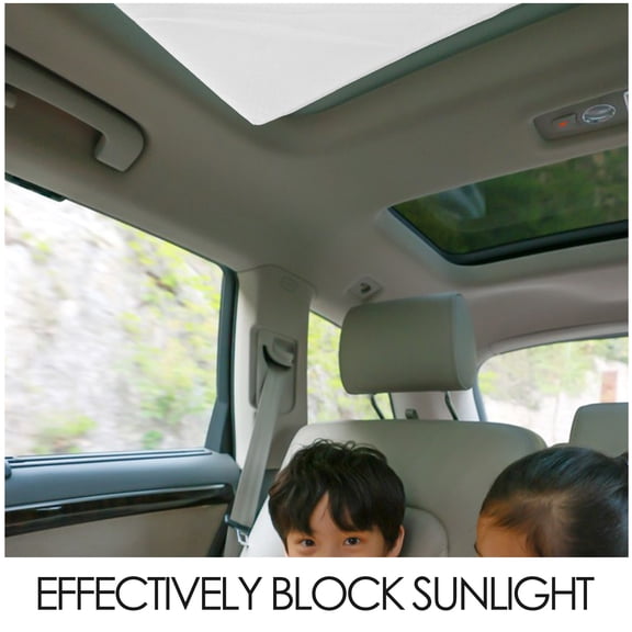 ETHZZLE Dark Grey Rv Skylight Shade with Ventilated Design for Weather Resistant Use