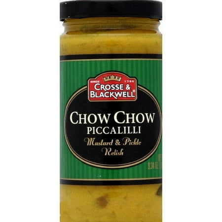 Crosse & Blackwell Chow Chow Piccalilli Mustard & Pickle Relish, 9.34 oz (Pack of 6)
