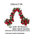 thumbnail image 2 of 1pc Artificial Flower Vine With 16pcs Flower, 2 of 5